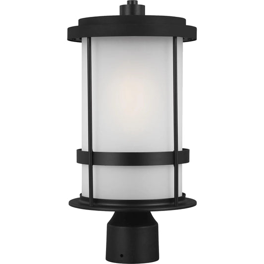 Wilburn One Light Outdoor Post Lantern by Visual Comfort & Co.. Made from aluminum in a unique style.
