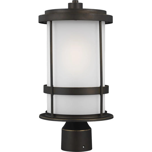 Wilburn One Light Outdoor Post Lantern by Visual Comfort & Co.. Made from aluminum in a unique style.