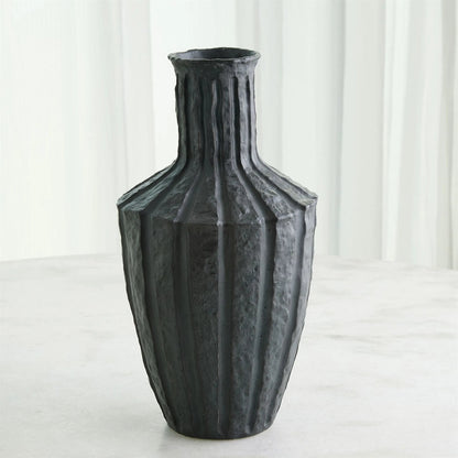 Emperor Vase by Global Views in black. Made from unique in a unique style.