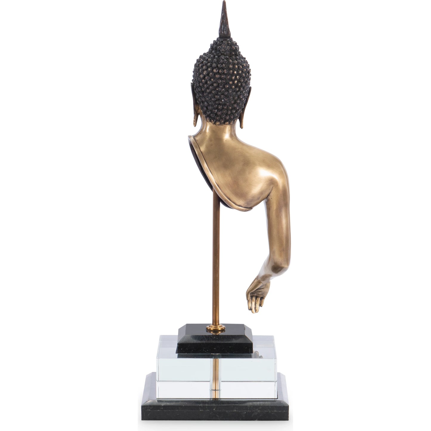 003 SI-2015804 | Additional Silo | Buddha Figure by Maitland-Smith. Made from unique in a traditional style.