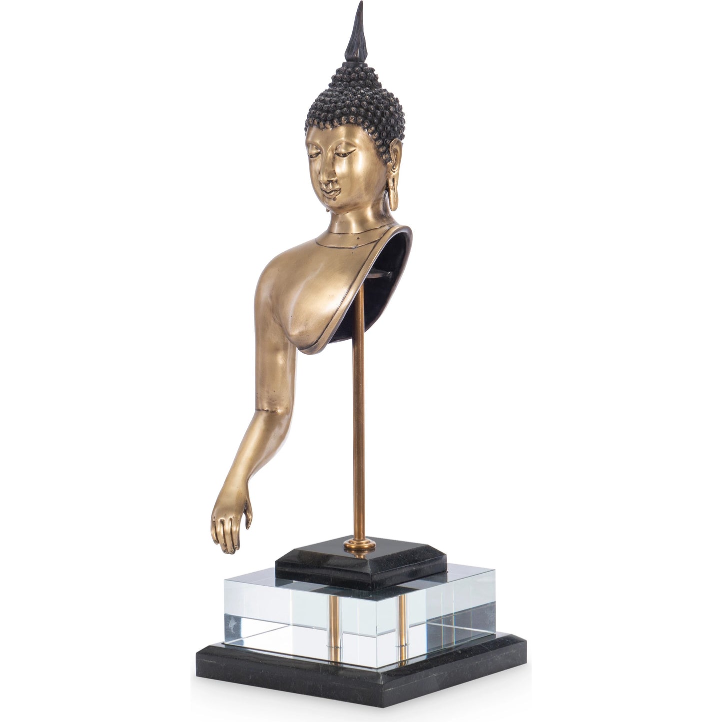 001 SI-2015804 | Additional Silo | Buddha Figure by Maitland-Smith. Made from unique in a traditional style.
