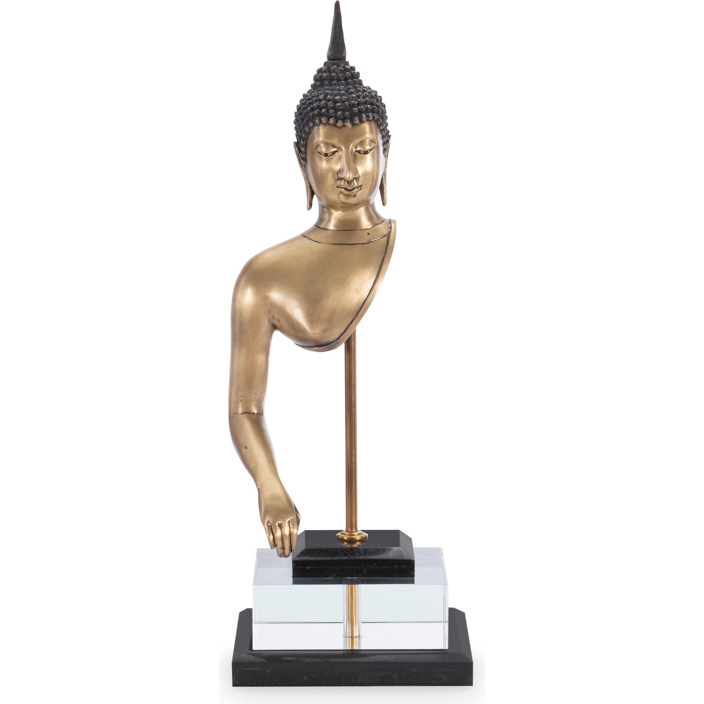 002 SI-2015804 | Additional Silo | Buddha Figure by Maitland-Smith. Made from unique in a traditional style.