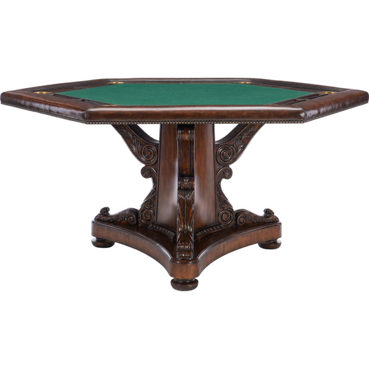 Poker Table by Maitland-Smith. Made from unique in a traditional style.