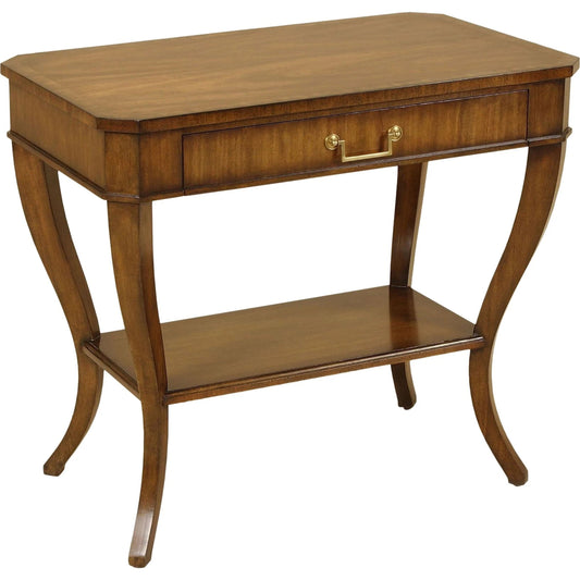 Cinnamon Finished Occasional Table by Maitland-Smith. Made from unique in a traditional style.
