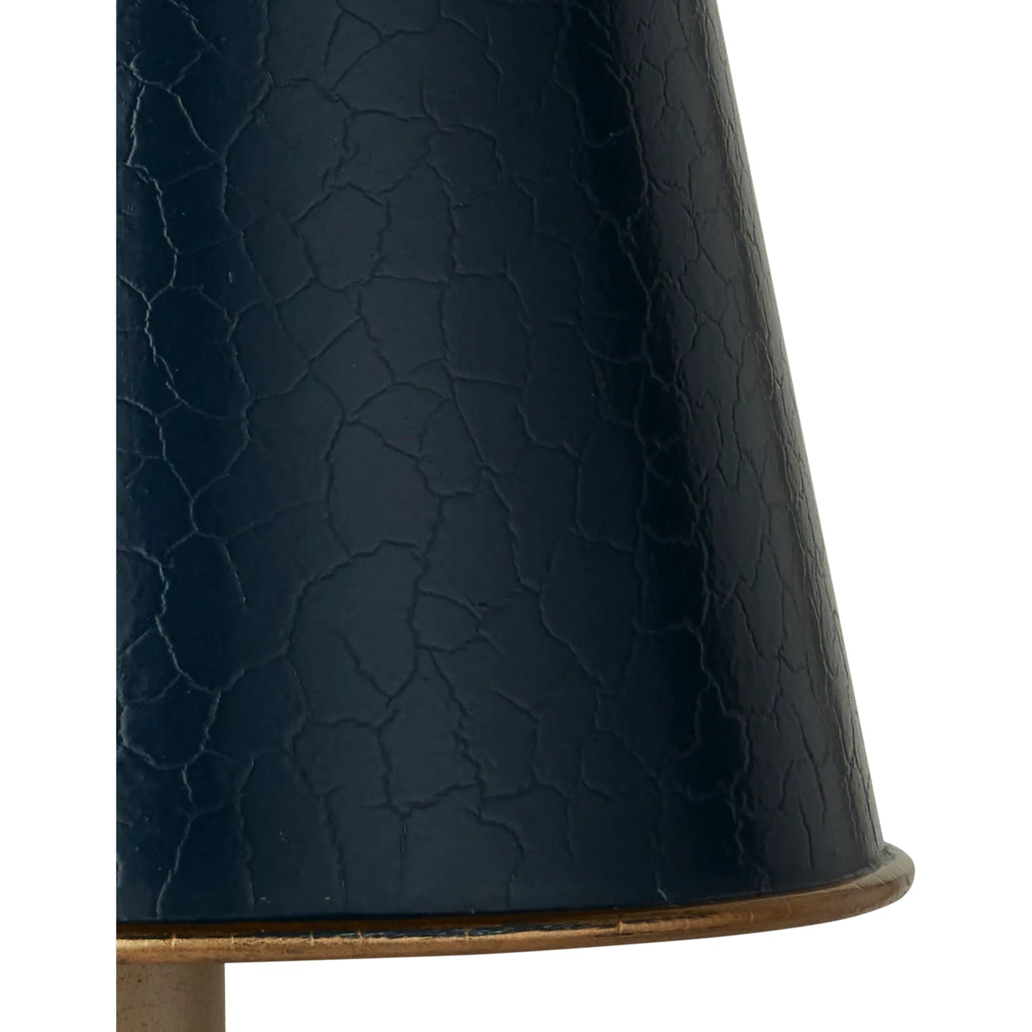 006 SI-2193259 | Closeup | Tole Tapered Chandelier Shade by Currey and Company. Made from metal in a modern style.
