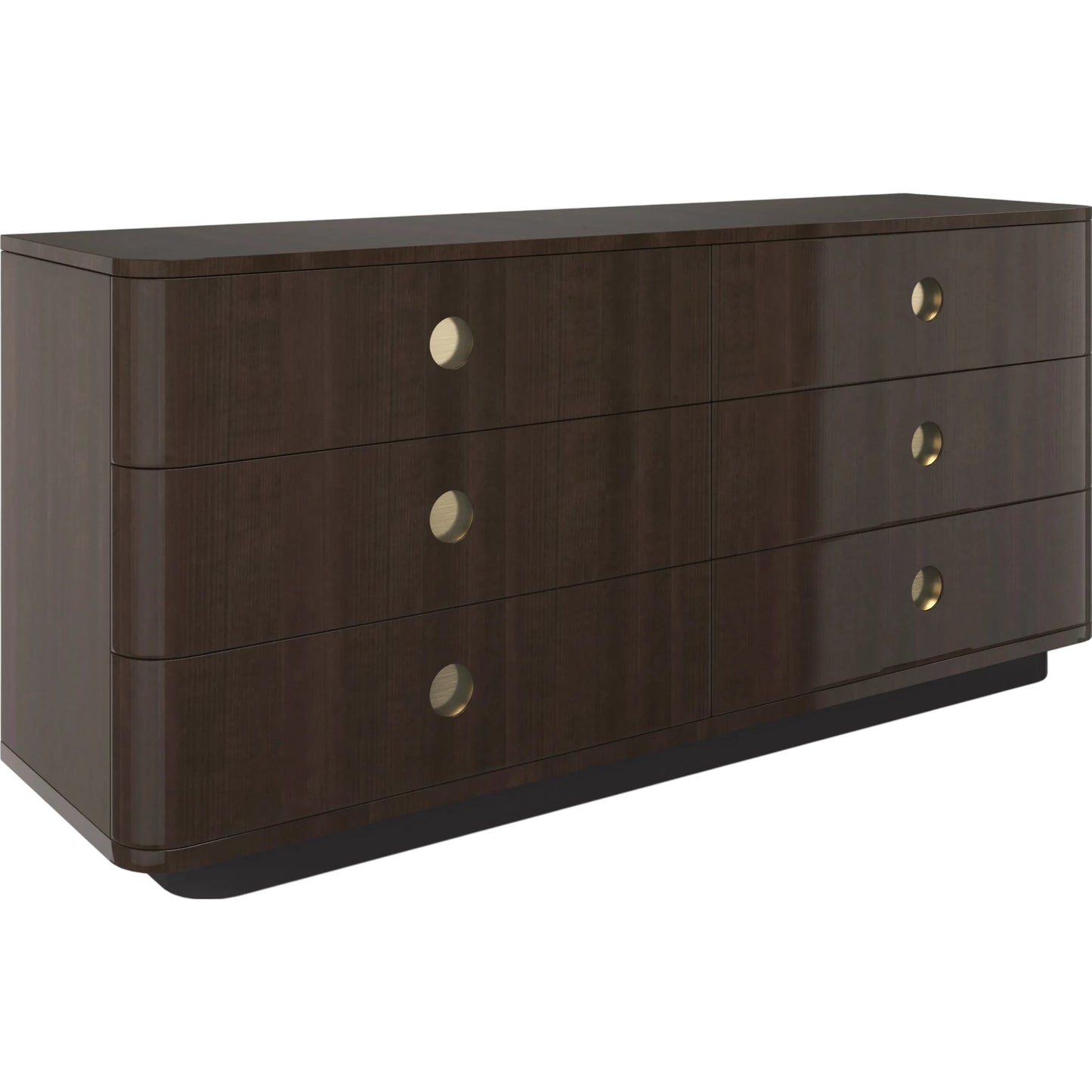 000 SI-2370712 | Primary Silo | Bachelor Dresser by Caracole in otter gloss. Made from unique in a traditional style.