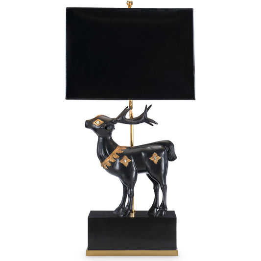 Faithful Not Fawning Lamp by Maitland-Smith. Made from unique in a traditional style.
