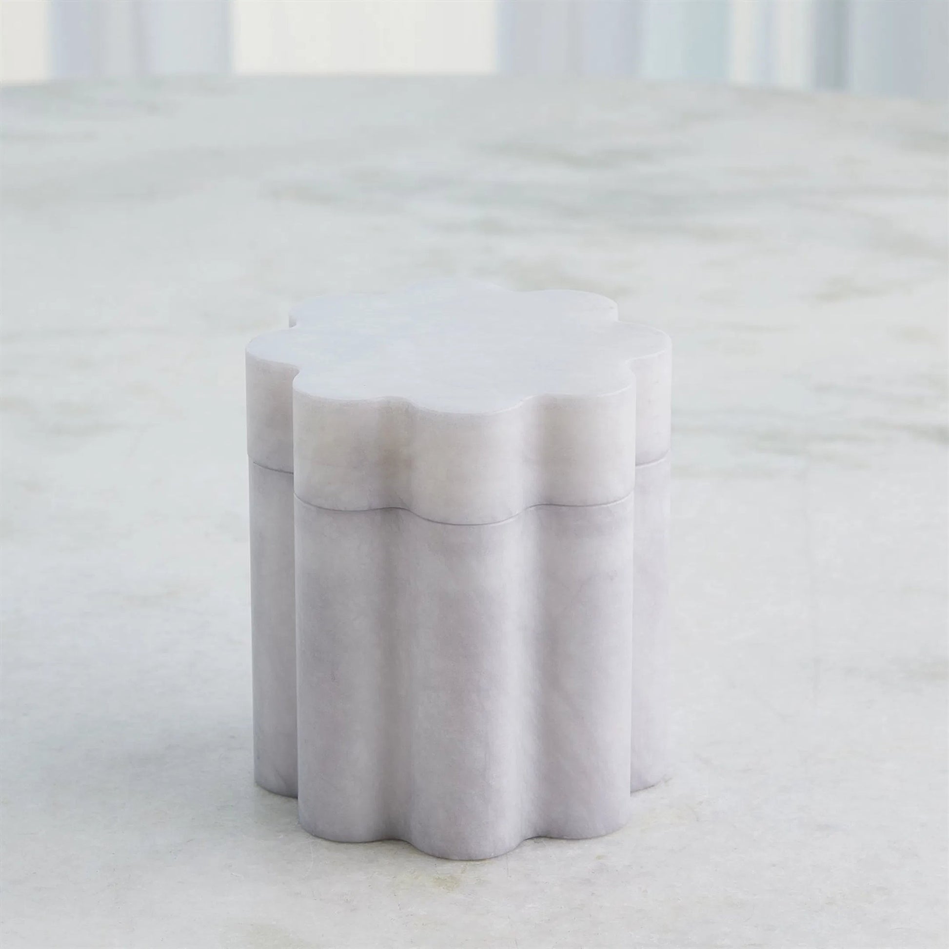 Cumulus Alabaster Box by Global Views. Made from alabaster in a unique style.