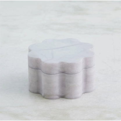 Cumulus Alabaster Wide Box by Global Views in ivory. Made from unique in a unique style.