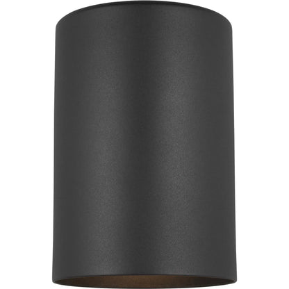 Outdoor Cylinders Small One Light Outdoor Wall Lantern by Visual Comfort & Co.. Made from aluminum in a transitional style.