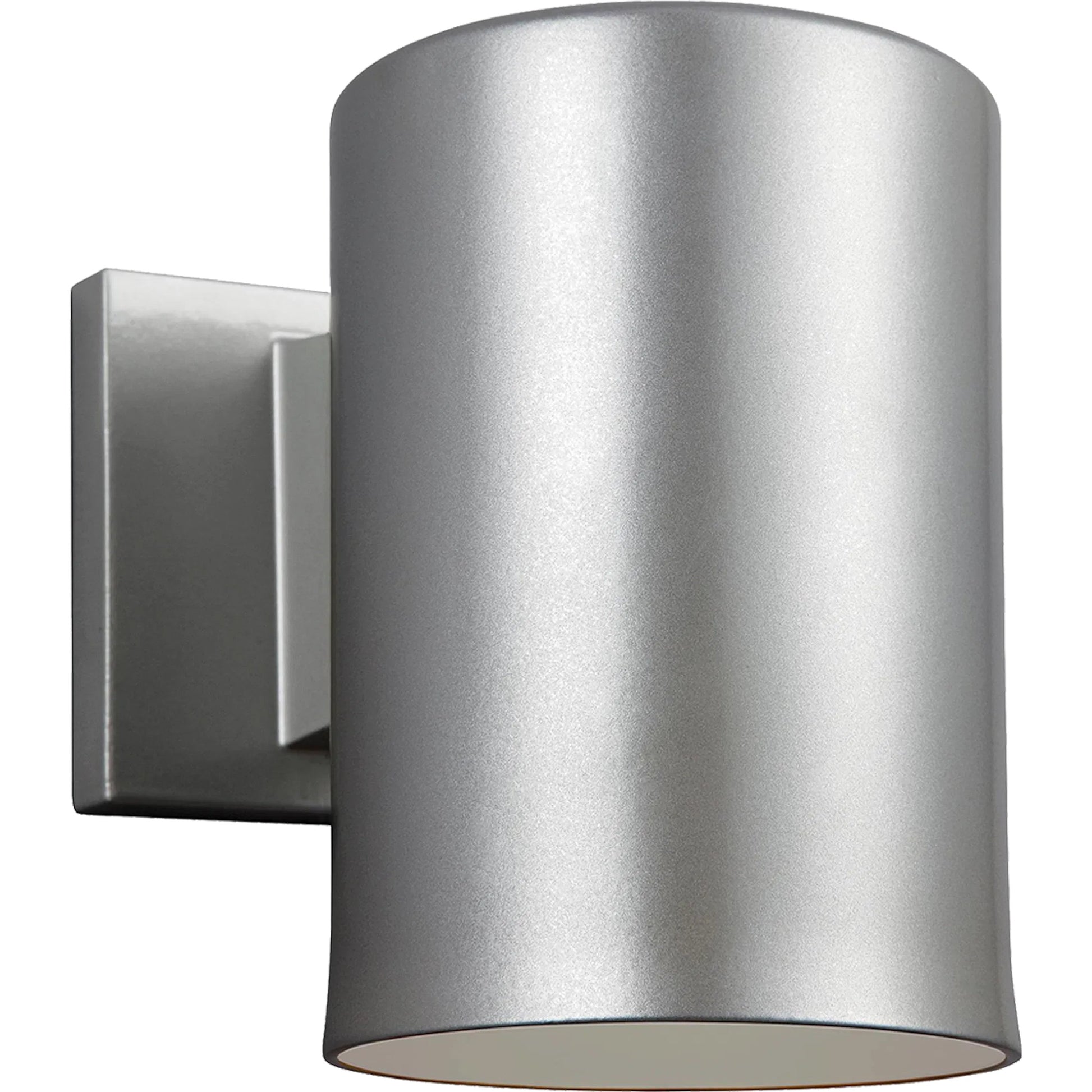 Outdoor Cylinders Small One Light Outdoor Wall Lantern by Visual Comfort & Co.. Made from aluminum in a transitional style.
