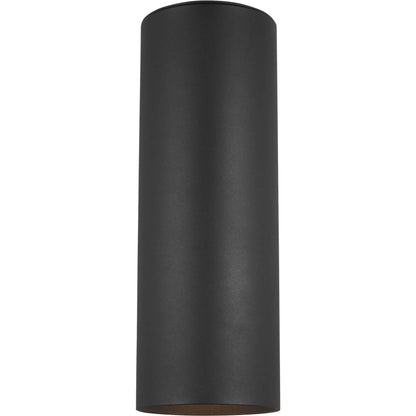 Outdoor Cylinders Small Two Light Outdoor Wall Lantern by Visual Comfort & Co.. Made from aluminum in a transitional style.