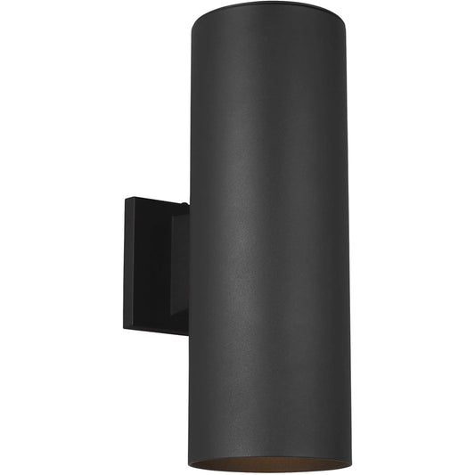 Outdoor Cylinders Small Two Light Outdoor Wall Lantern by Visual Comfort & Co.. Made from aluminum in a unique style.