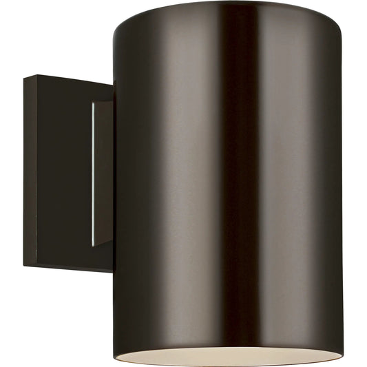 Outdoor Cylinders Small LED Wall Lantern by Visual Comfort & Co.. Made from aluminum in a unique style.