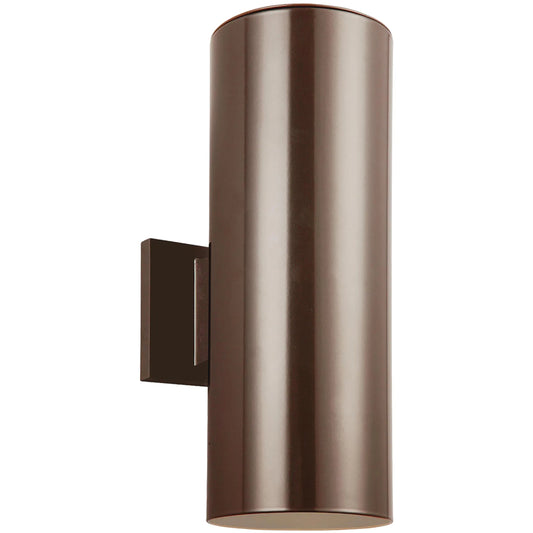 Outdoor Cylinders Large Two Light Outdoor Wall Lantern by Visual Comfort & Co.. Made from aluminum in a unique style.