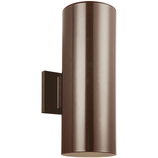 Outdoor Cylinders Large Two Light Outdoor Wall Lantern by Visual Comfort & Co.. Made from aluminum in a unique style.