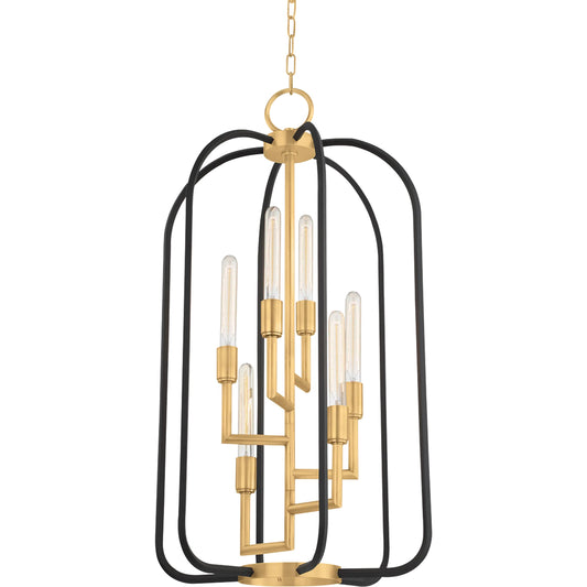 Angler Chandelier by Hudson Valley. Made from unique in a modern style.