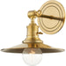 Garden City 8320 Wall Sconce by Hudson Valley. Made from brass in a transitional style.