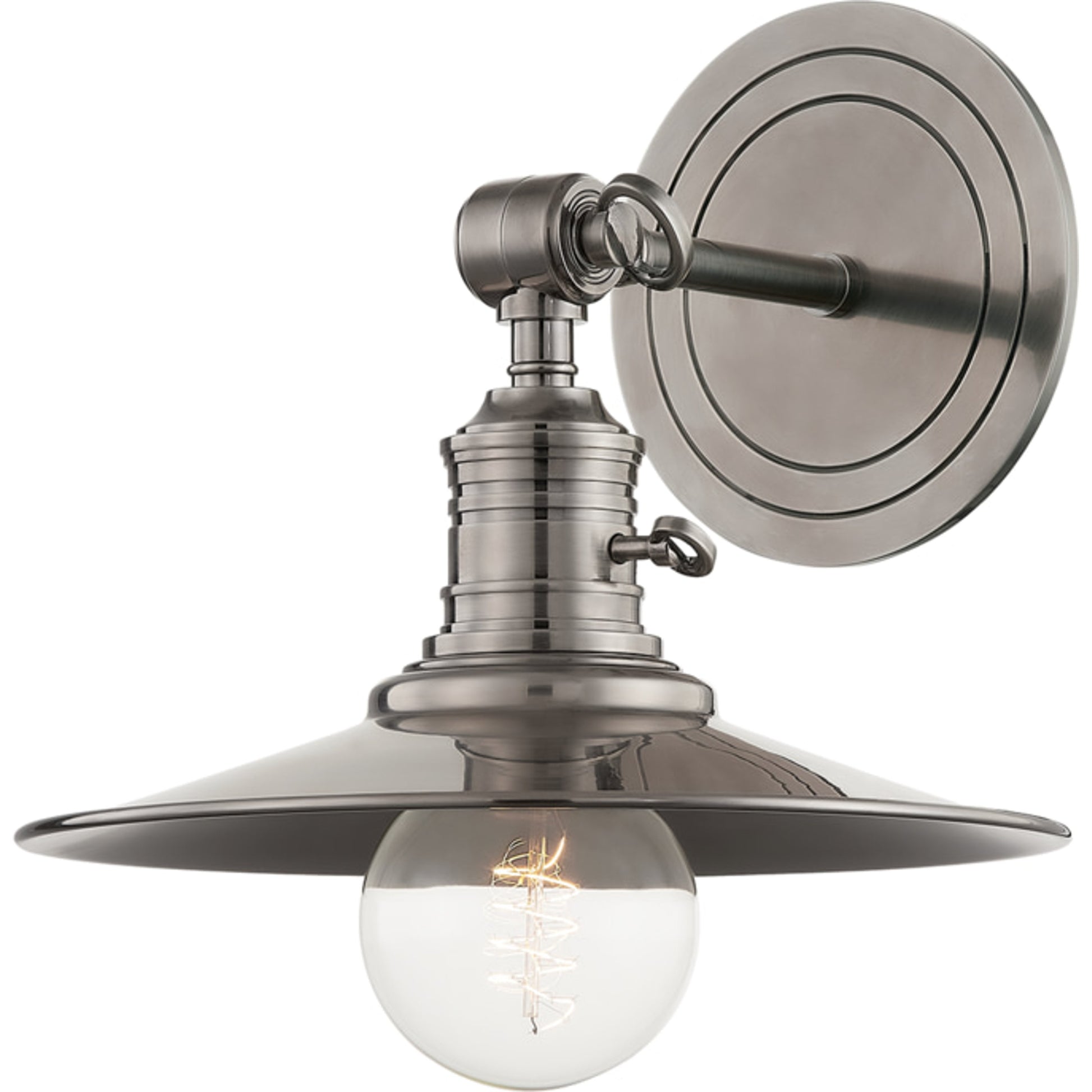 Garden City 8320 Wall Sconce by Hudson Valley. Made from brass in a transitional style.
