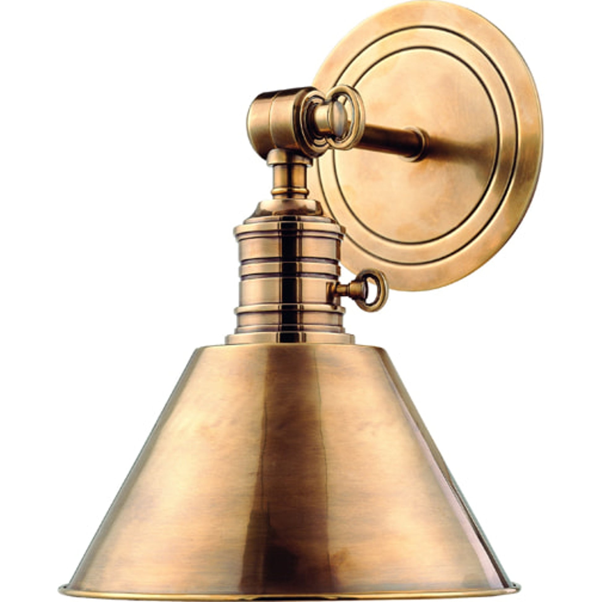 Garden City 8321 Wall Sconce by Hudson Valley. Made from brass in a transitional style.