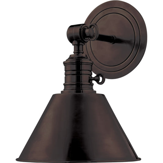 Garden City 8321 Wall Sconce by Hudson Valley. Made from brass in a transitional style.