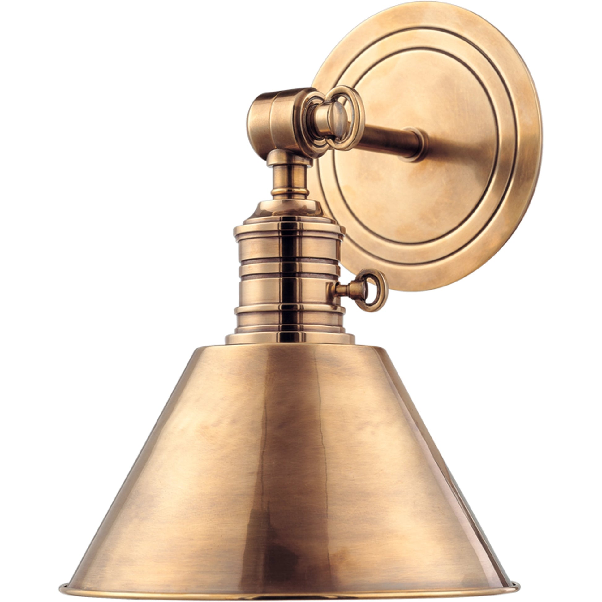 Garden City 8321 Wall Sconce by Hudson Valley. Made from brass in a transitional style.