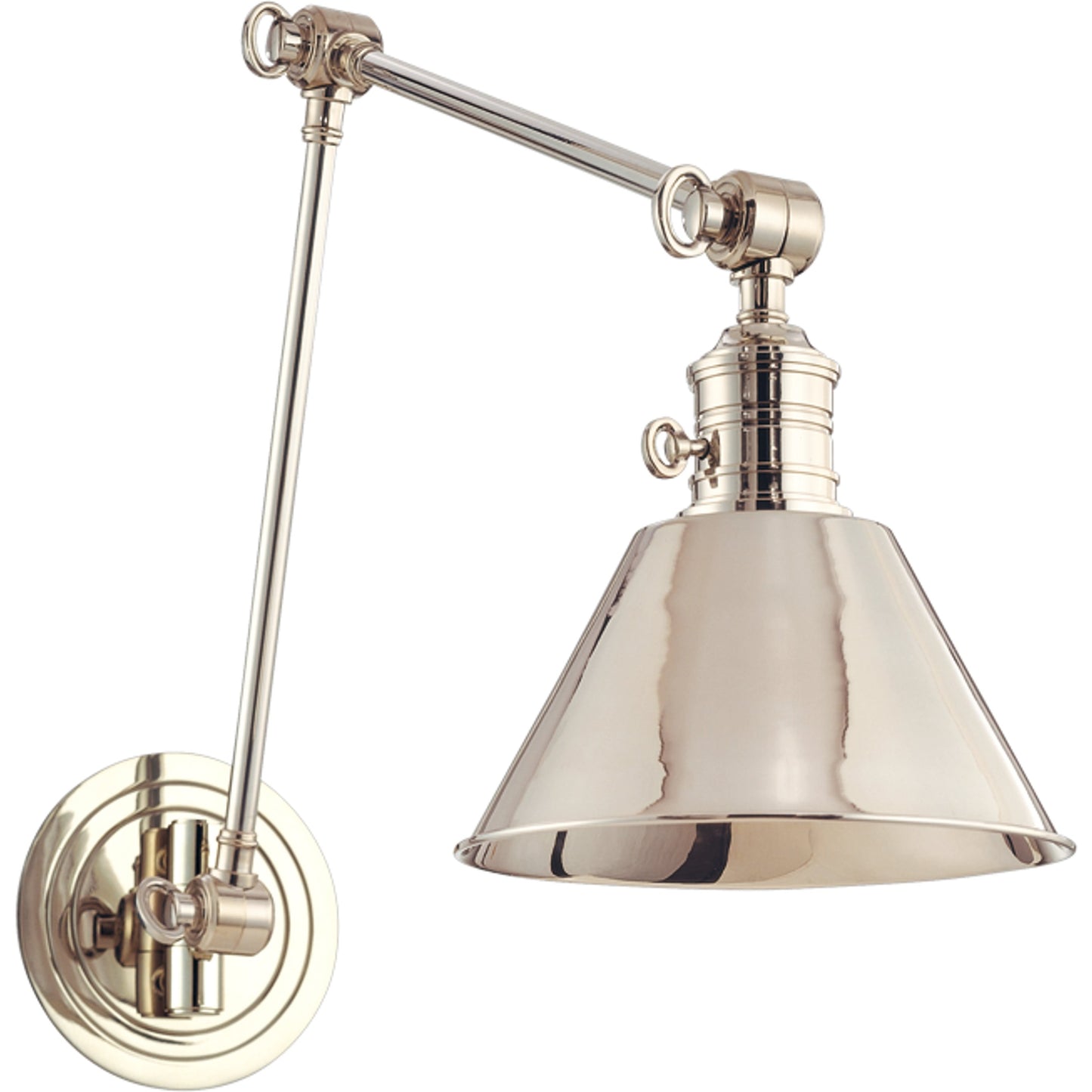 015 S-312273 | Additional Silo | Garden City Swing Arm Wall Sconce by Hudson Valley. Made from brass in a traditional style.