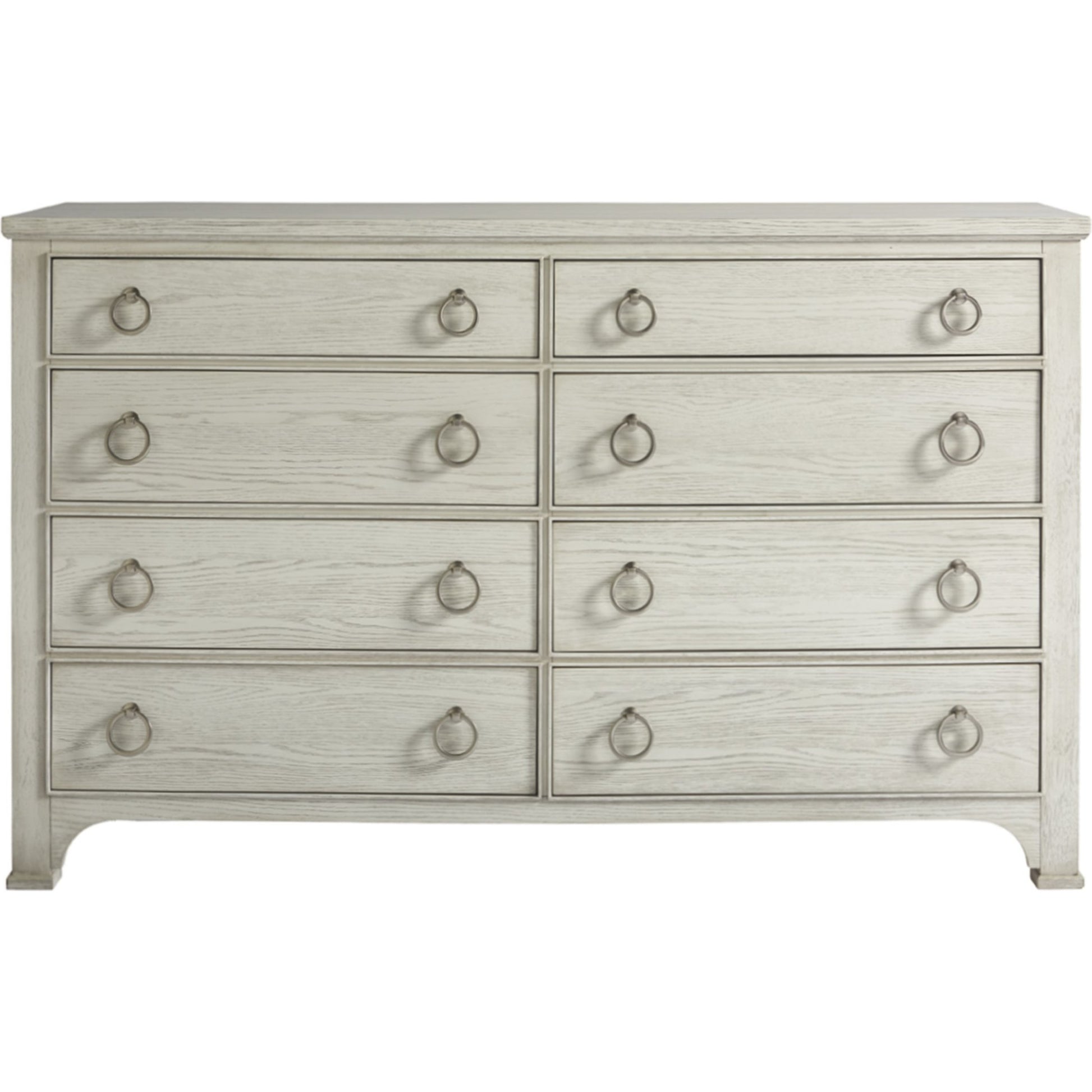 Coastal Living the Escape Drawer Dresser by Coastal Living by Universal Furniture in brushed pewter and sandbar. Made from unique in a transitional style.