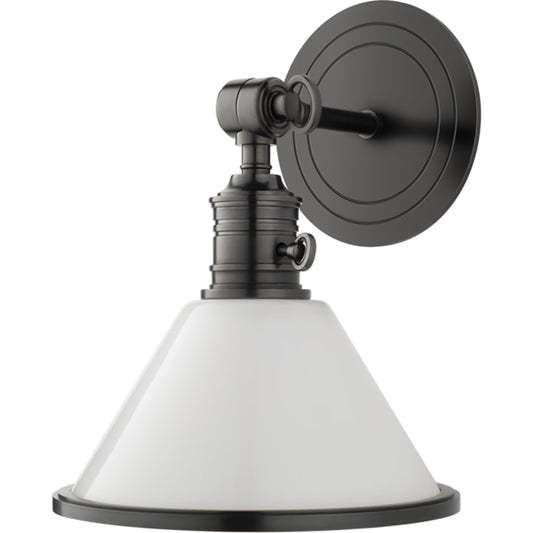 Garden City 8331 Wall Sconce by Hudson Valley. Made from brass in a transitional style.