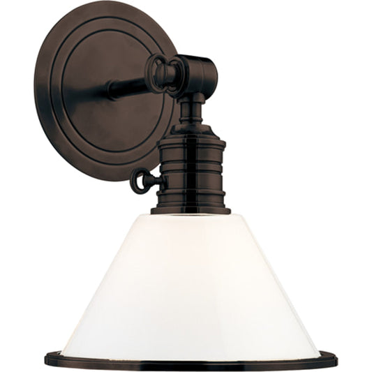 Garden City 8331 Wall Sconce by Hudson Valley. Made from brass in a transitional style.
