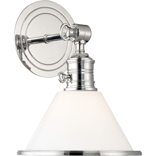 Garden City 8331 Wall Sconce by Hudson Valley. Made from brass in a transitional style.