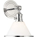 Garden City 8331 Wall Sconce by Hudson Valley. Made from brass in a transitional style.