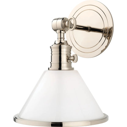 Garden City 8331 Wall Sconce by Hudson Valley. Made from brass in a transitional style.