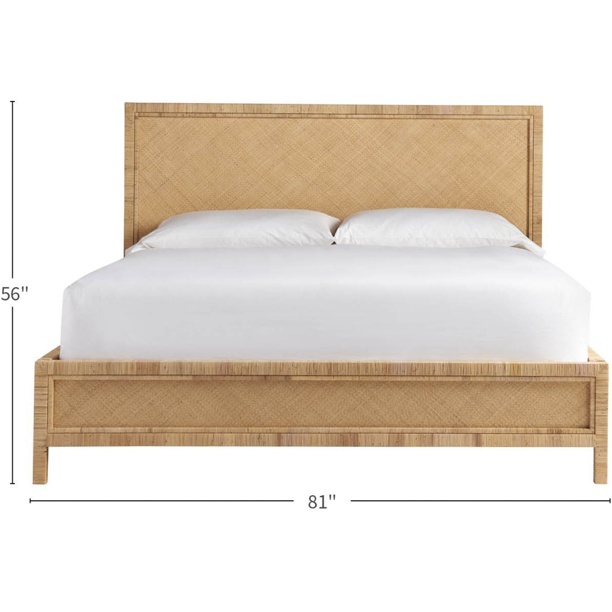 Coastal Living Long Key Bed by Coastal Living by Universal Furniture in wrapped rattan, raffia. Made from unique in a coastal style.