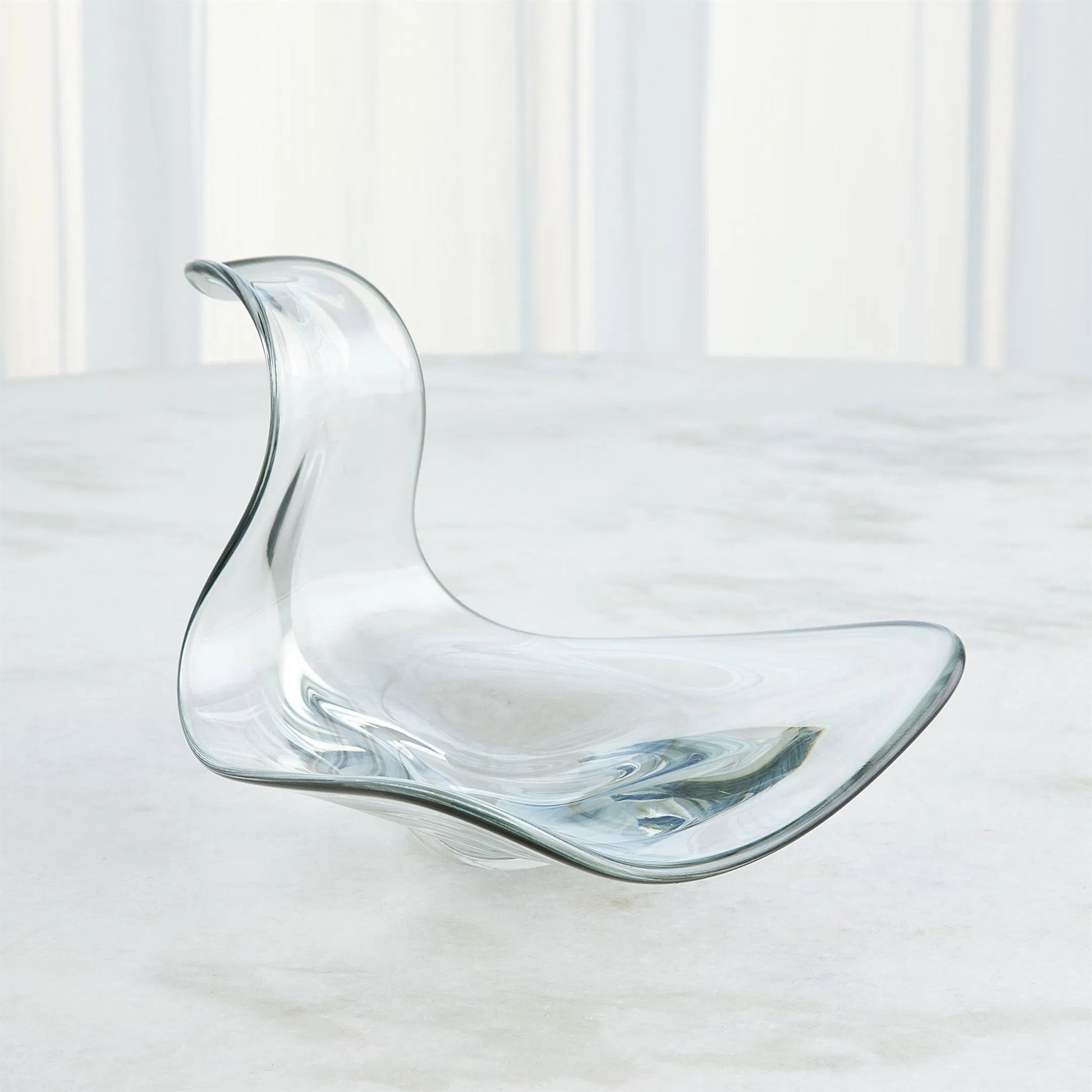 Wave Bowl by Global Views. Made from art glass in a eclectic & global style.