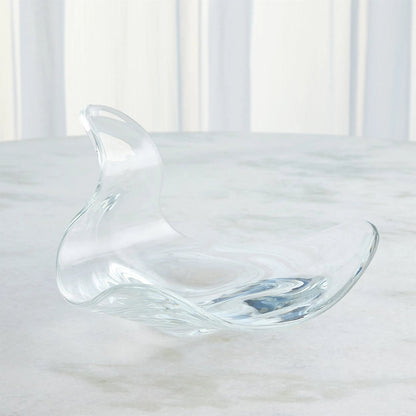 Wave Bowl by Global Views. Made from art glass in a eclectic & global style.