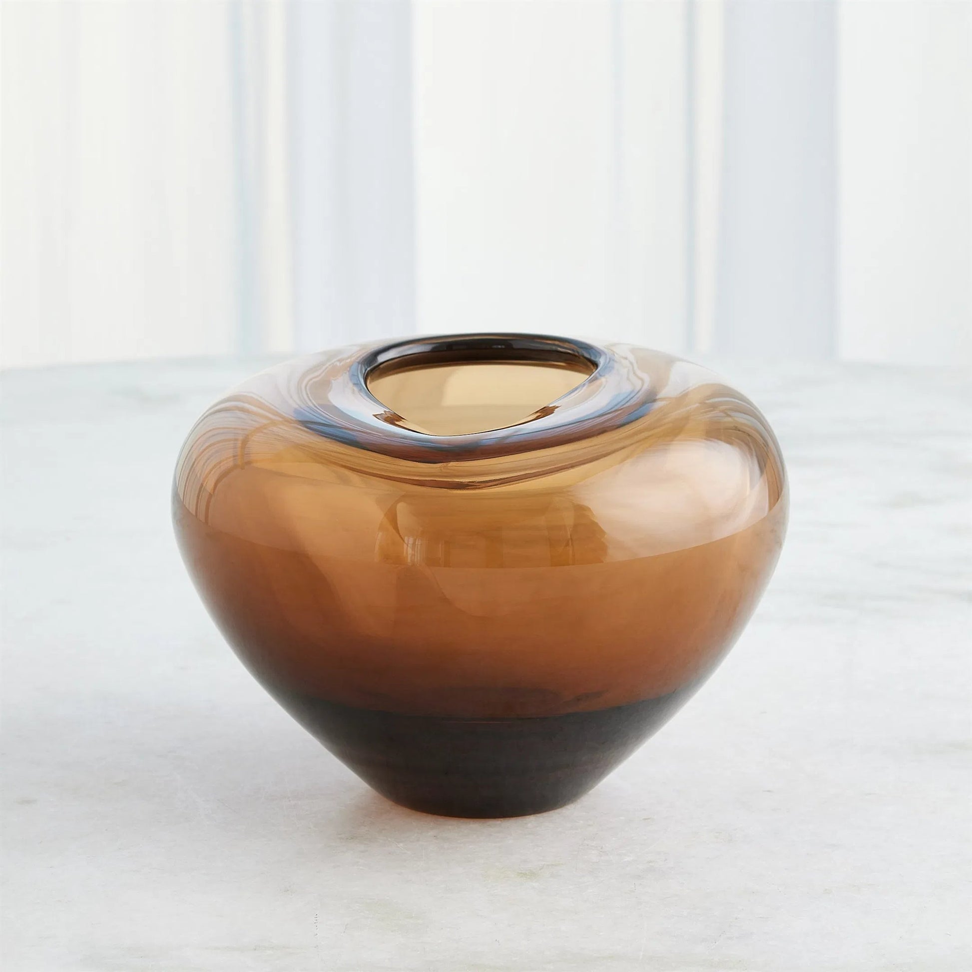 Undulating Vase by Global Views. Made from unique in a unique style.