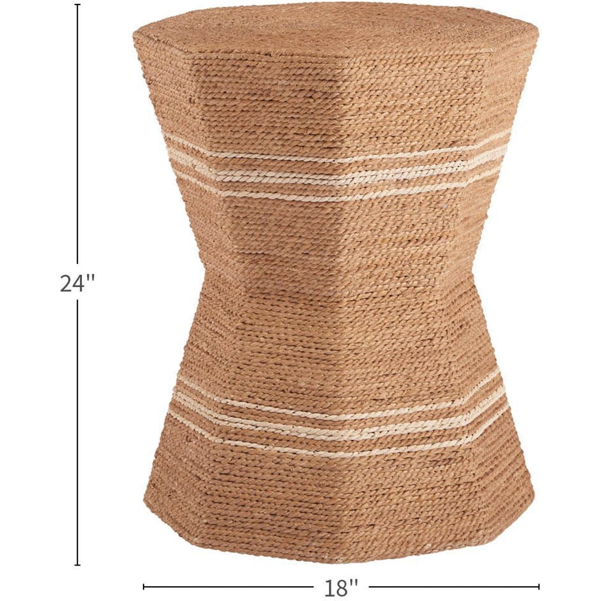 Coastal Living Octagonal Side Table by Coastal Living by Universal Furniture in wrapped abaca. Made from unique in a coastal style.