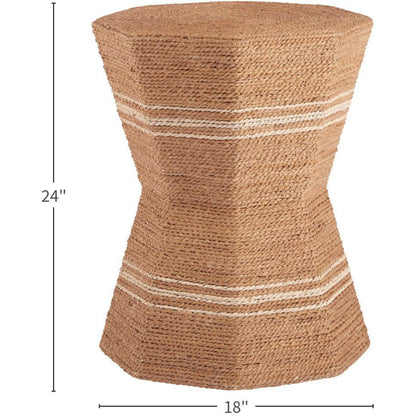 Coastal Living Octagonal Side Table by Coastal Living by Universal Furniture in wrapped abaca. Made from unique in a coastal style.
