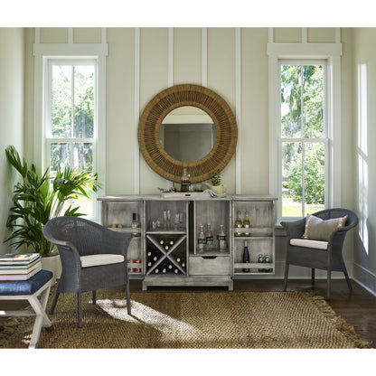 Coastal Living Long Key Console Table by Coastal Living by Universal Furniture in wrapped split rattan. Made from unique in a coastal style.
