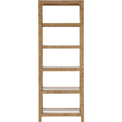 Coastal Living Long Key Etagere by Coastal Living by Universal Furniture in na and wrapped split rattan. Made from unique in a coastal style.
