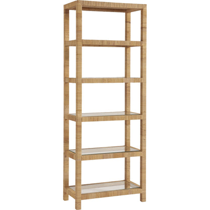 Coastal Living Long Key Etagere by Coastal Living by Universal Furniture in na and wrapped split rattan. Made from unique in a coastal style.