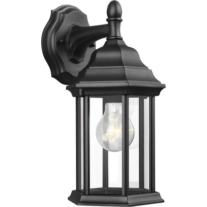 Sevier Small One Light Downlight Outdoor Wall Lantern by Visual Comfort & Co.. Made from die cast aluminum in a cottage & farmhouse style.