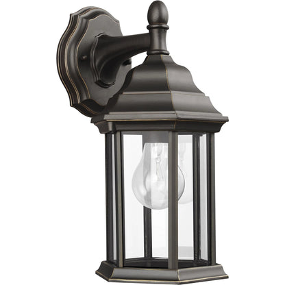 Sevier Small One Light Downlight Outdoor Wall Lantern by Visual Comfort & Co.. Made from die cast aluminum in a cottage & farmhouse style.