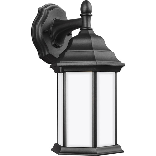 Sevier Small One Light Downlight Outdoor Wall Lantern by Visual Comfort & Co.. Made from die cast aluminum in a unique style.
