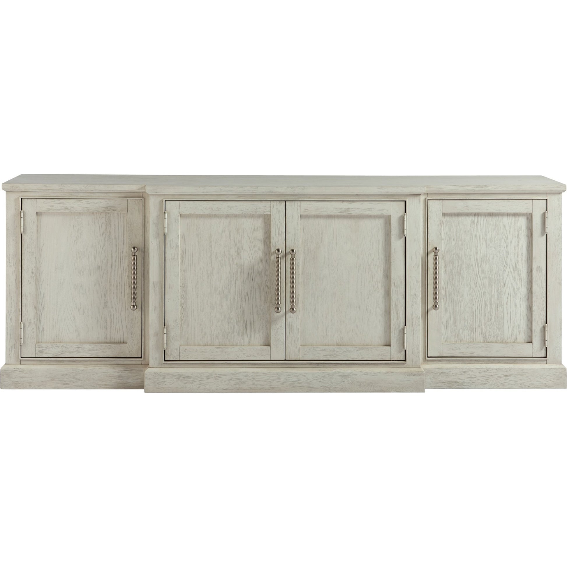 Coastal Living Entertainment Console by Coastal Living by Universal Furniture in brushed pewter and sandbar. Made from unique in a traditional style.