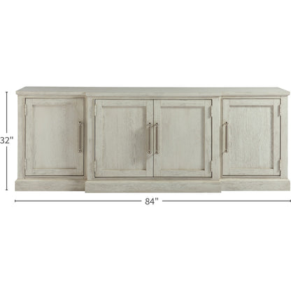 Coastal Living Entertainment Console by Coastal Living by Universal Furniture in brushed pewter and sandbar. Made from unique in a traditional style.