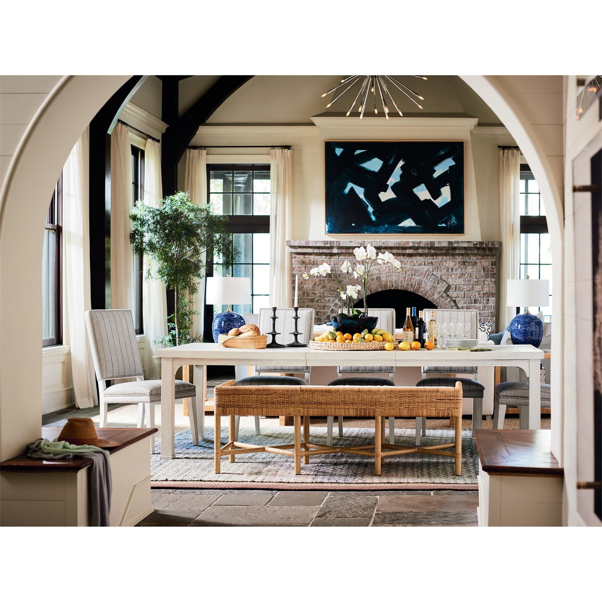 Coastal Living Homecoming Dining Table by Coastal Living by Universal Furniture in na and sandbar. Made from unique in a transitional style.