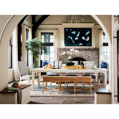 Coastal Living Homecoming Dining Table by Coastal Living by Universal Furniture in na and sandbar. Made from unique in a transitional style.