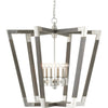 Chateau Gray, Contemporary Silver Leaf / Large